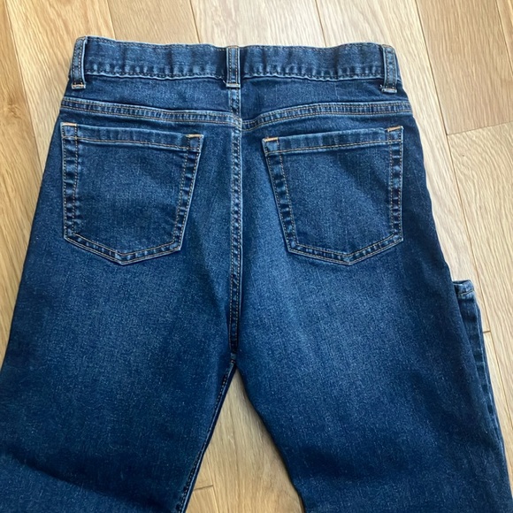 Old Navy Kids straight Dark Blue Jeans size 14 new without tags - Picture 4 of 4